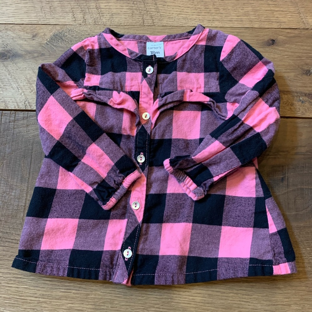 Carter’s Plaid Top